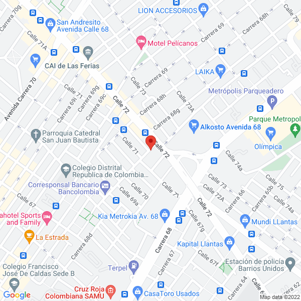 Mapa de Suma Servicios S.A.S.