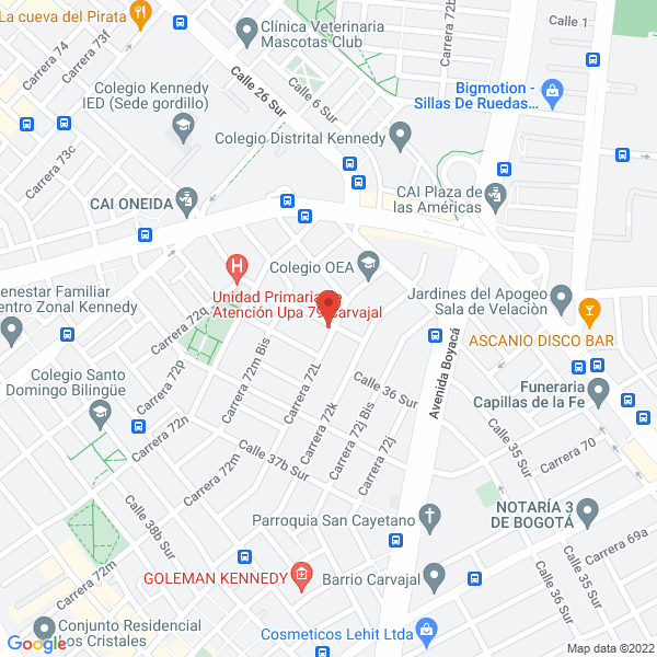 Mapa de Activida S.A.S.