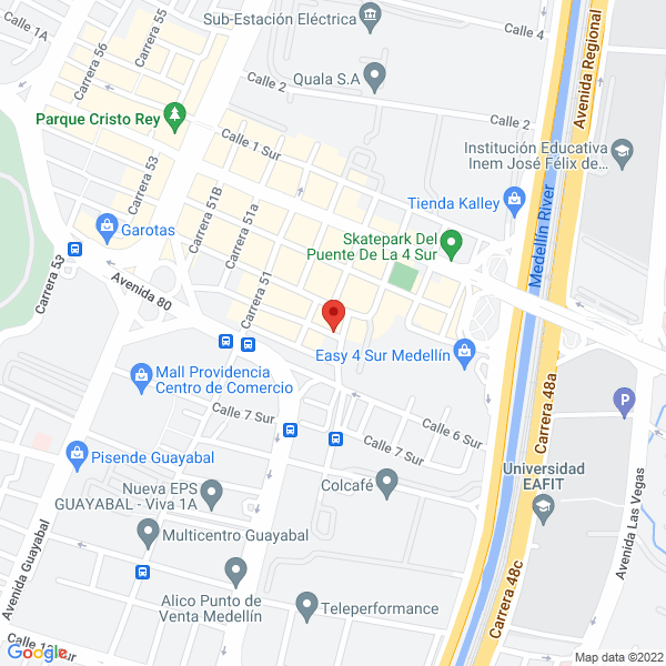 Mapa de Atelier Sf Sas
