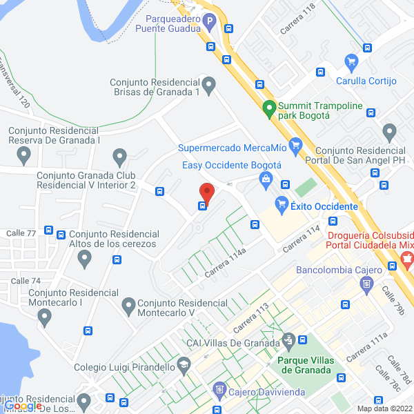 Mapa de Frucasa S.A.S.