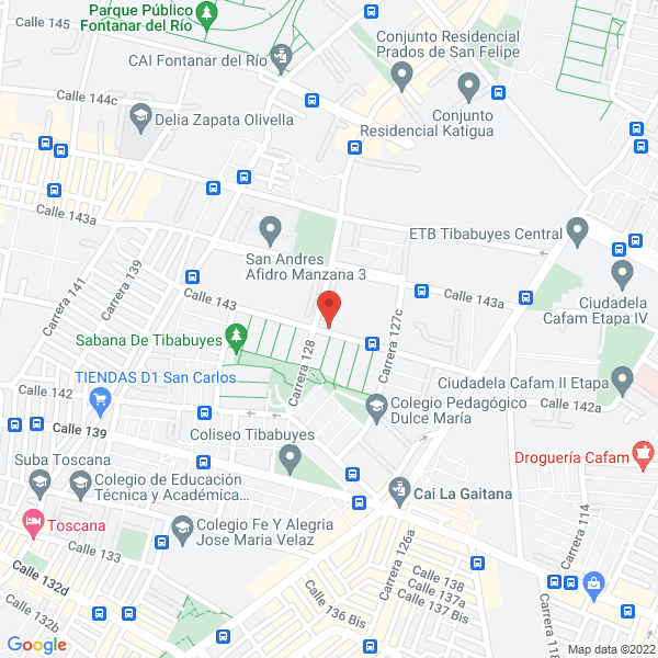 Mapa de Comunicarte Sentidos S.A.S.