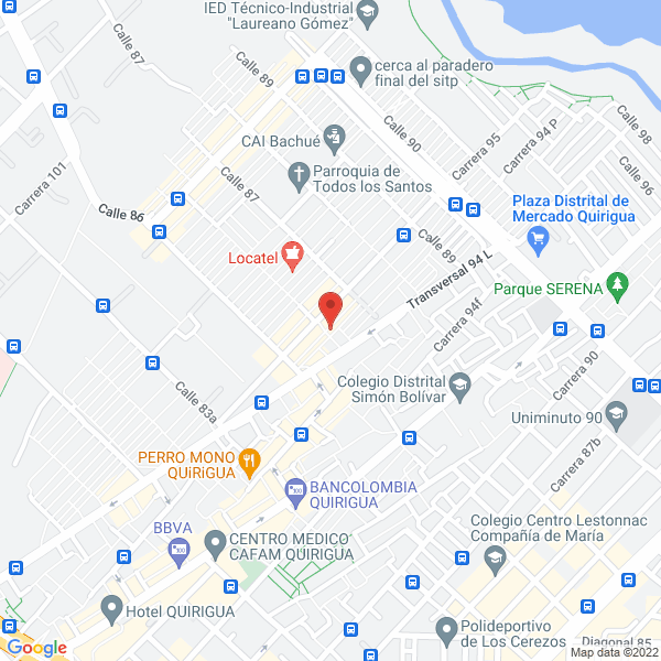 Mapa de Agencia De Logística Avanzada Y Servicios Turísticos S.A.S.