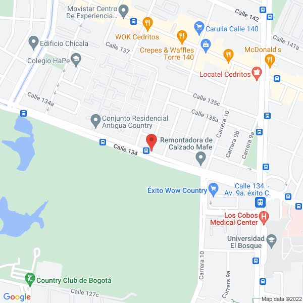 Mapa de Las Gracias De Acanto S.A.S.