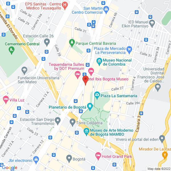 Mapa de Restaurante Downtown S.A.S.