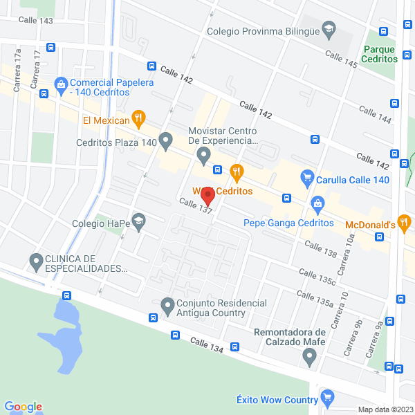 Mapa de S M Tecnología Y Seguridad S.A.S.