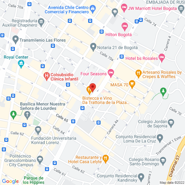 Mapa de Wakei Gastronomy S.A.S.