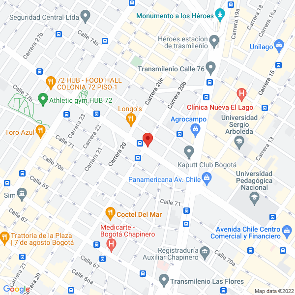 Mapa de Reparaciones En Colombia S.A.S.