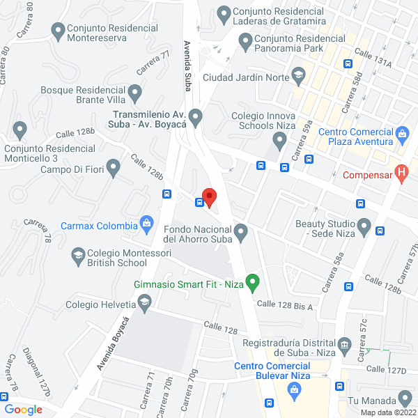 Mapa de Nouvi S.A.S.