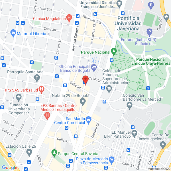 Mapa de Servicios Ferisa S.A.S.