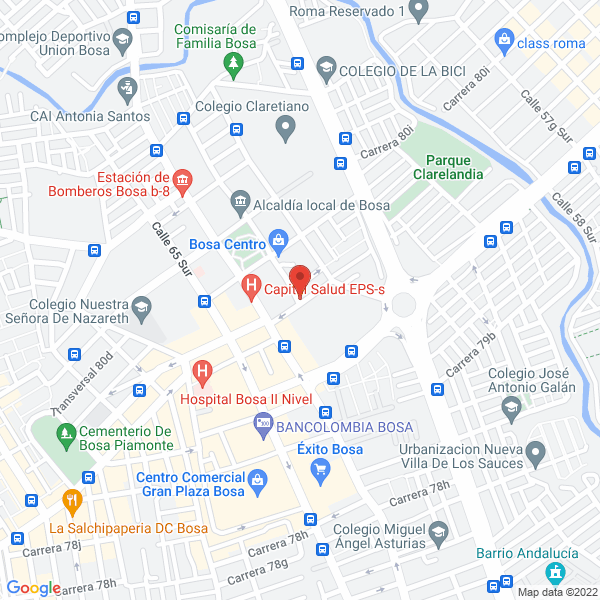 Mapa de Huevos Yema Dorada Yiyos S.A.S.