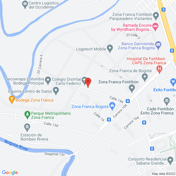 Mapa de Distrirrepuestos Belcar S.A.S.