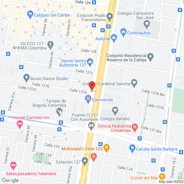Mapa de Cerllantas S.A.S.