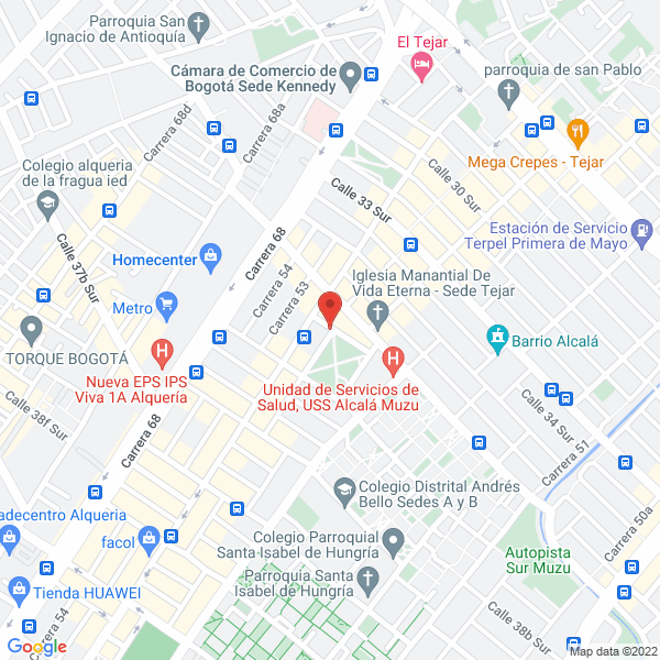 Mapa de Comercializadora El Buen Gusto S.A.S.