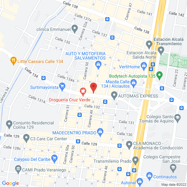 Mapa de Rs Ingeniería Y Servicios S.A.S.
