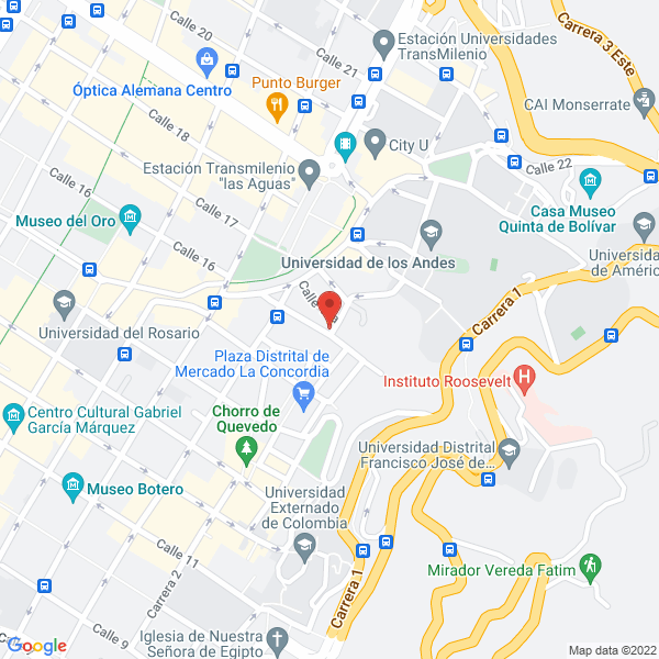 Mapa de Inversiones Plaza Café E.U.