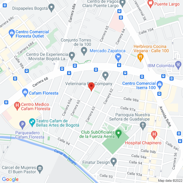 Mapa de Florián Líder S.A.S.