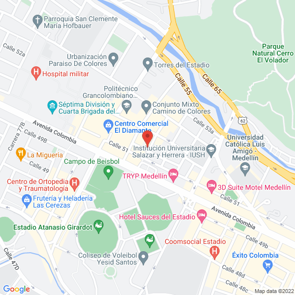 Mapa de Grupo Empresarial Amazóna Export S.A.S.