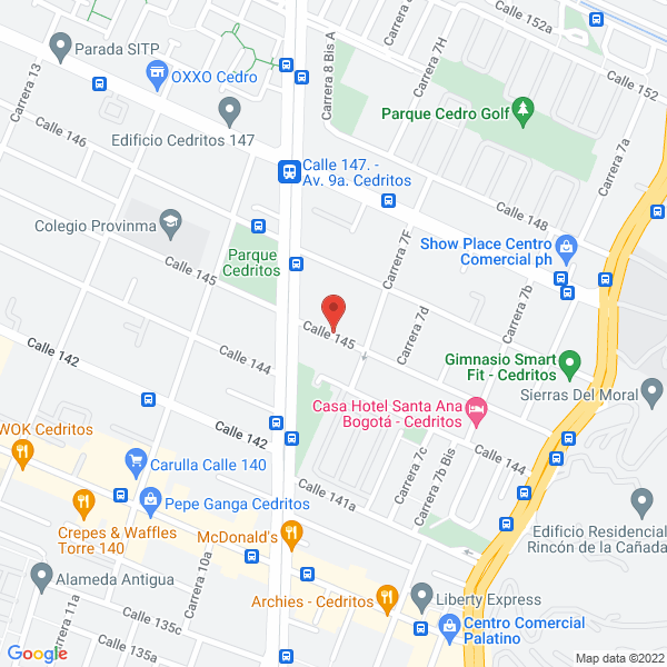Mapa de Eu Servicios Y Suministros S.A.S.