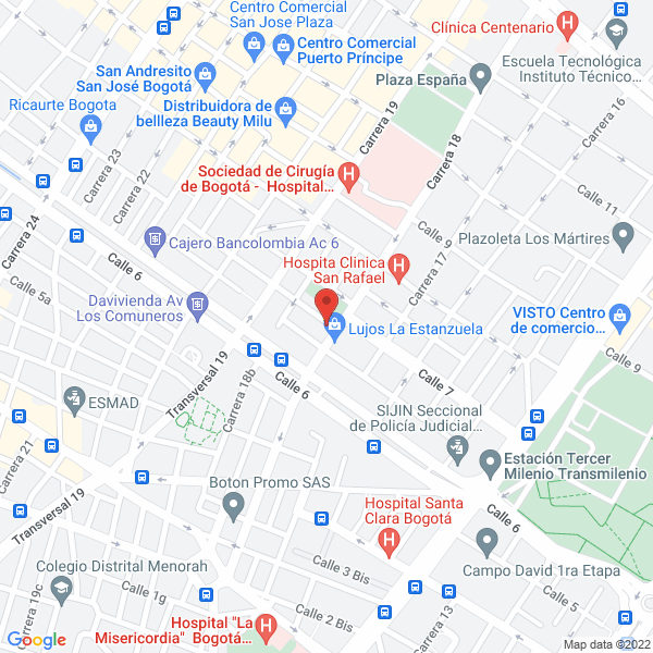 Mapa de Frenos El Control S.A.S.