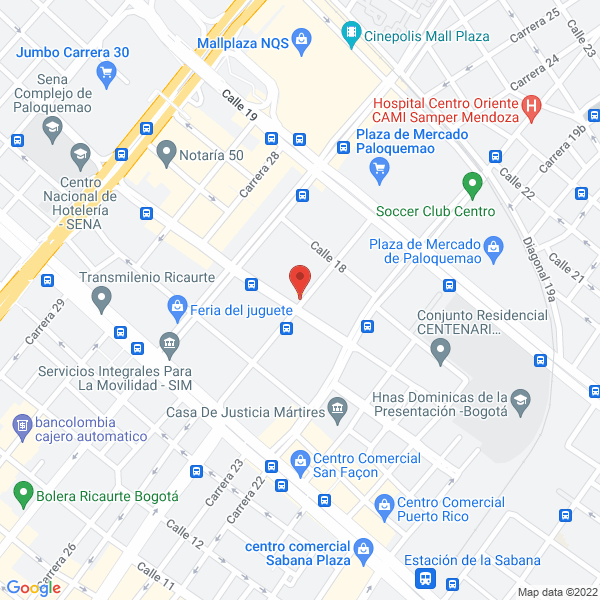 Mapa de Sc Suministros Industriales S.A.S.