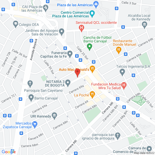 Mapa de Grand Prix R S.A.S.