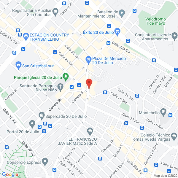 Mapa de El Mana Premium S.A.S.