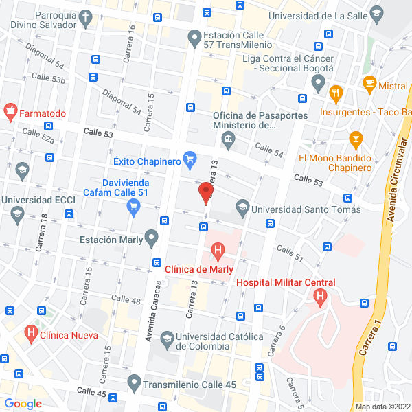 Mapa de Inversiones Uníverso Paralelo 3 S.A.S.