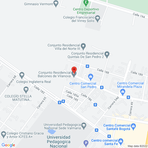 Mapa de O S Capacitaciones Empresariales S.A.S.