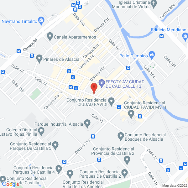 Mapa de Servidiesel Fs S.A.S.
