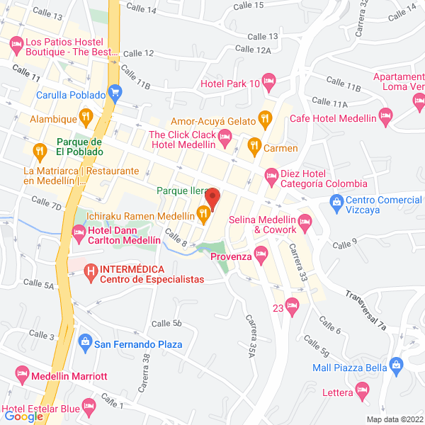 Mapa de Primavera Meals S.A.S