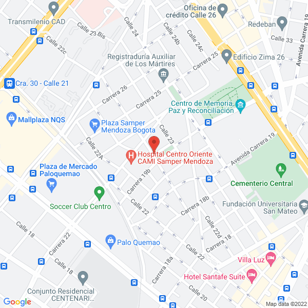 Mapa de Ferreimportaciones J D S.A.S.