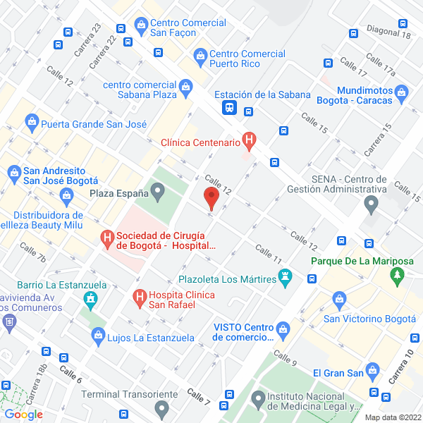 Mapa de Surtitiendas De La 11 S.A.S.