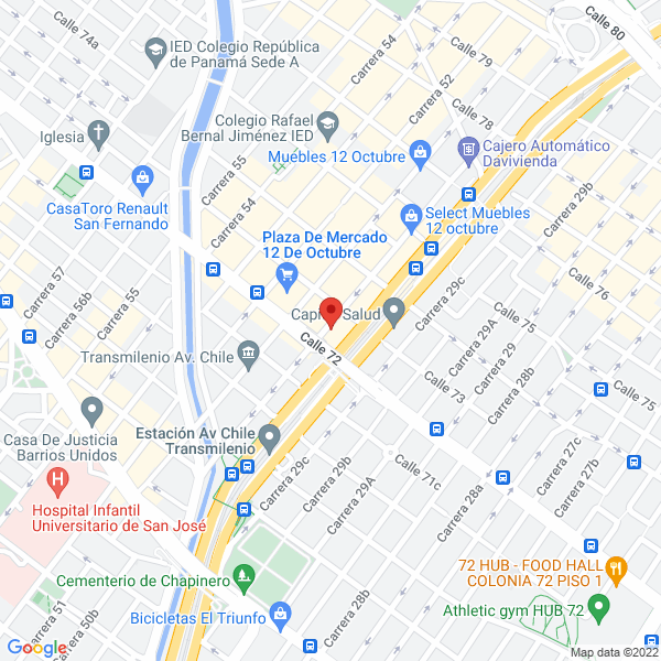 Mapa de Oml Ofimuebles Lusan S.A.S.
