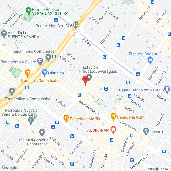 Mapa de Sociedad Estetic Dent S.A.S.