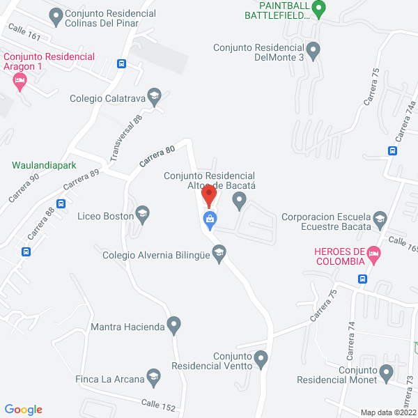 Mapa de Comercializadora Fedelmar & Cía. S. En C.