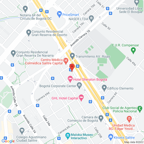 Mapa de Colombiaimpex S.A.S.