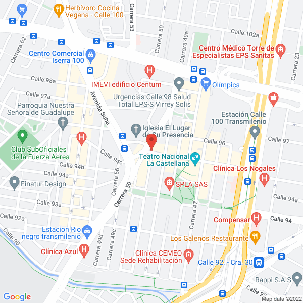 Mapa de Colparadise S.A.S.