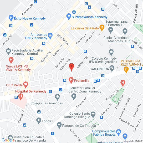 Mapa de Comunicaciones Jhojan E.U.