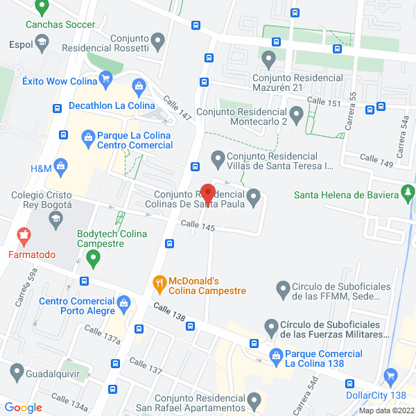 Mapa de Dj Transporte Ejecutivo S.A.S.