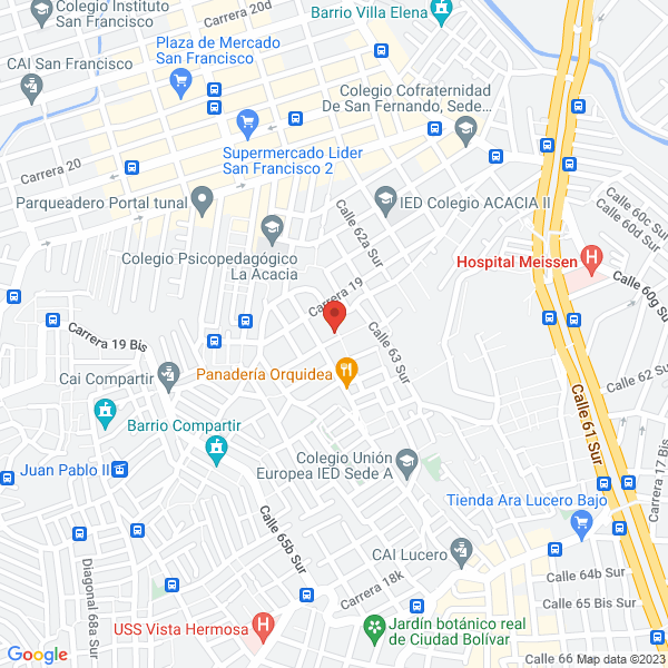 Mapa de Energía Verde Redes Eléctricas Y De Comunicaciones S.A.S.