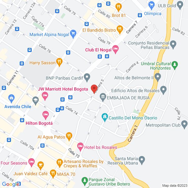 Mapa de Viaje Soñado S.A.S.