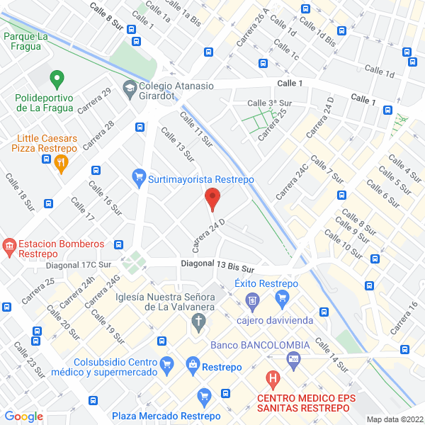 Mapa de Amperios Amp S.A.S.