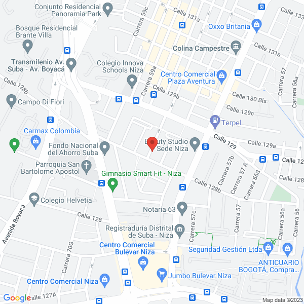 Mapa de Grupo Empresarial Mejía Torres Turismo Y Excursiones S.A.S.