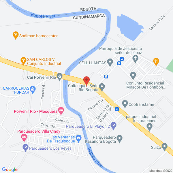 Mapa de Impocol Diesel S.A.S.