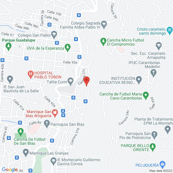 Mapa de J & H Cifuentes Constructores S.A.S