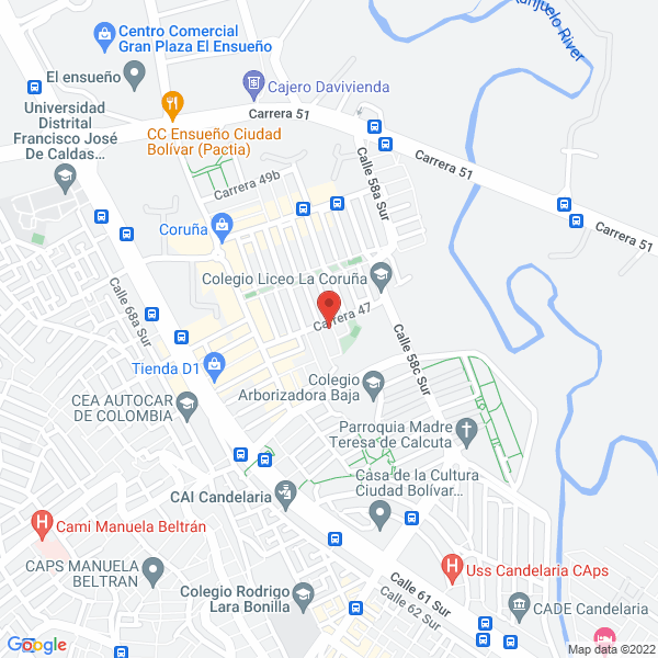 Mapa de Seventh Ing Group S.A.S.