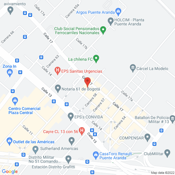 Mapa de Fluytec S.A.S.