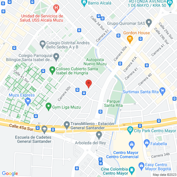 Mapa de Distrialimentos G&S S.A.S.