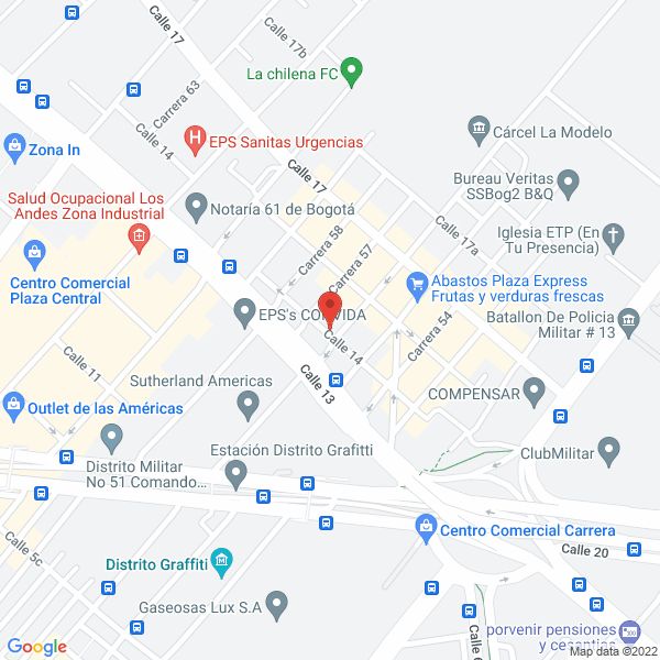 Mapa de Repuestos Y Lujos Neja S.A.S.