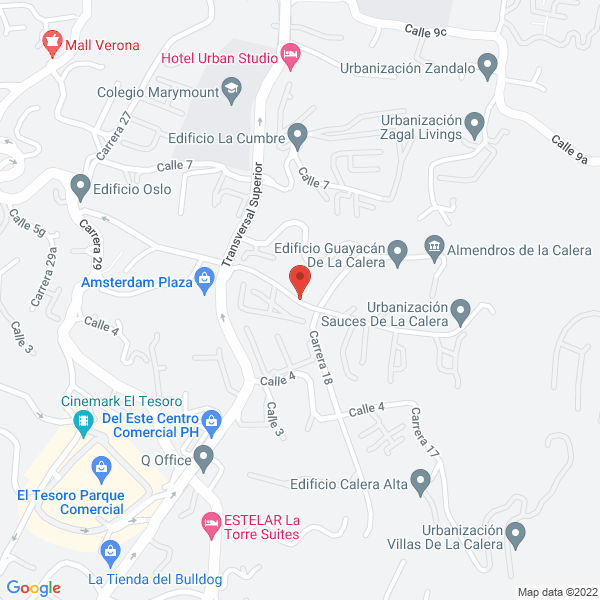 Mapa de Afserna Consultores S.A.S
